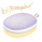 Portable White Noise Sound Machine: Baby Sleep Soother Bluetooth Speaker Rechargeable Battery 4-Speed Timer 6 Soothing Sounds Adult Therapy Aid for Travel Office Privacy (Purple)