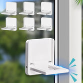 6PACK Sliding Glass Door Lock Baby Proofing Window Door Locks Security Bar Child Safety Sliding Glass Door Lock Baby Child Safety Products Kits Locks Slide Window Locks for Kids Patio Closet Doors