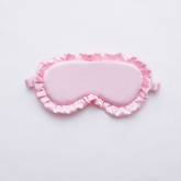 Silk Ruffle Sleep Eye Mask for Better Sleep (Multicolor)