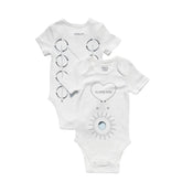 KAHLMI Massage Me! Onesie for Baby Massage Constipation Gas Relief Colic Calm & Baby Sleep Aid Onesie for Newborn Infant Mom Gifts & Baby Gifts
