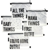 Lucky Love Hospital Bags For Labor and Delivery Diaper Bag Organizing Pouches and Hospital Bag Essentials For Mom