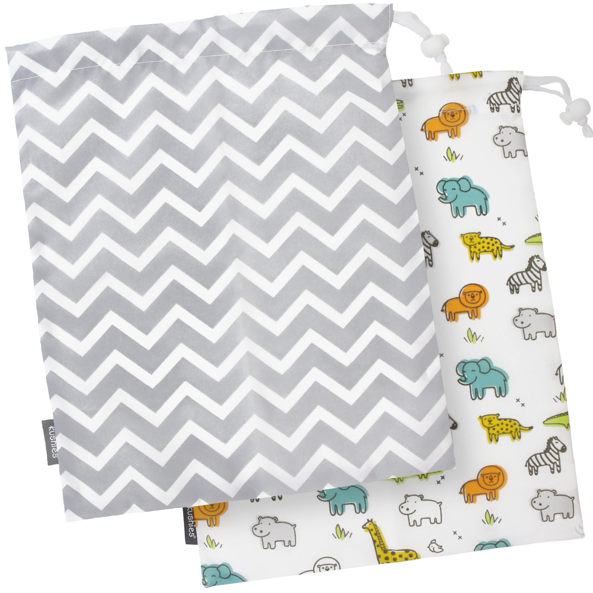 Kushies Baby 2 Piece On The Go Wet Bag Large