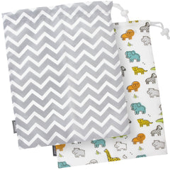 Kushies Baby 2 Piece On The Go Wet Bag Large