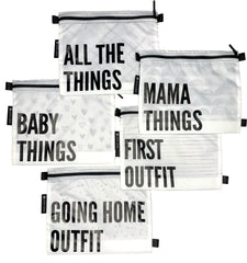 Lucky Love Hospital Bags For Labor and Delivery Diaper Bag Organizing Pouches and Hospital Bag Essentials For Mom