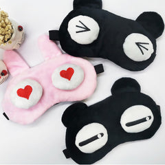Cute Pikachu Plush Sleep Mask for Better Sleep Aid