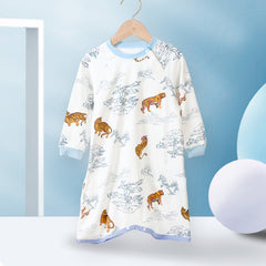 Baby Long Sleeve Sleep Dress and Sleep Bag for Newborns