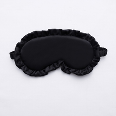 Silk Ruffle Sleep Eye Mask for Better Sleep (Multicolor)