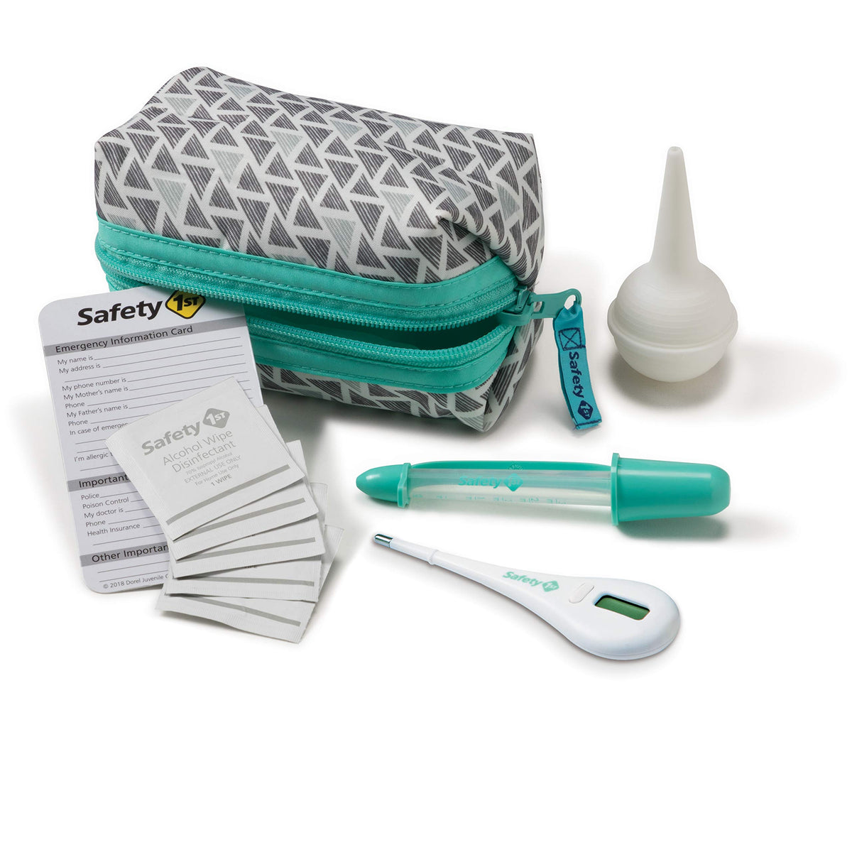 Safety 1st Healthcare On-The-go Kit Pyramids Aqua