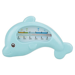 Baby Water Thermometer Inf Bathing Cute Animal Thermometers healthyty Bath Care(Blue Dolphin)